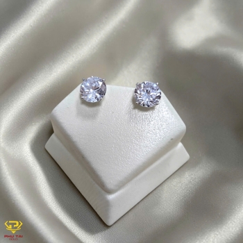 Khuyên tai vàng trắng (mã KT 2305)